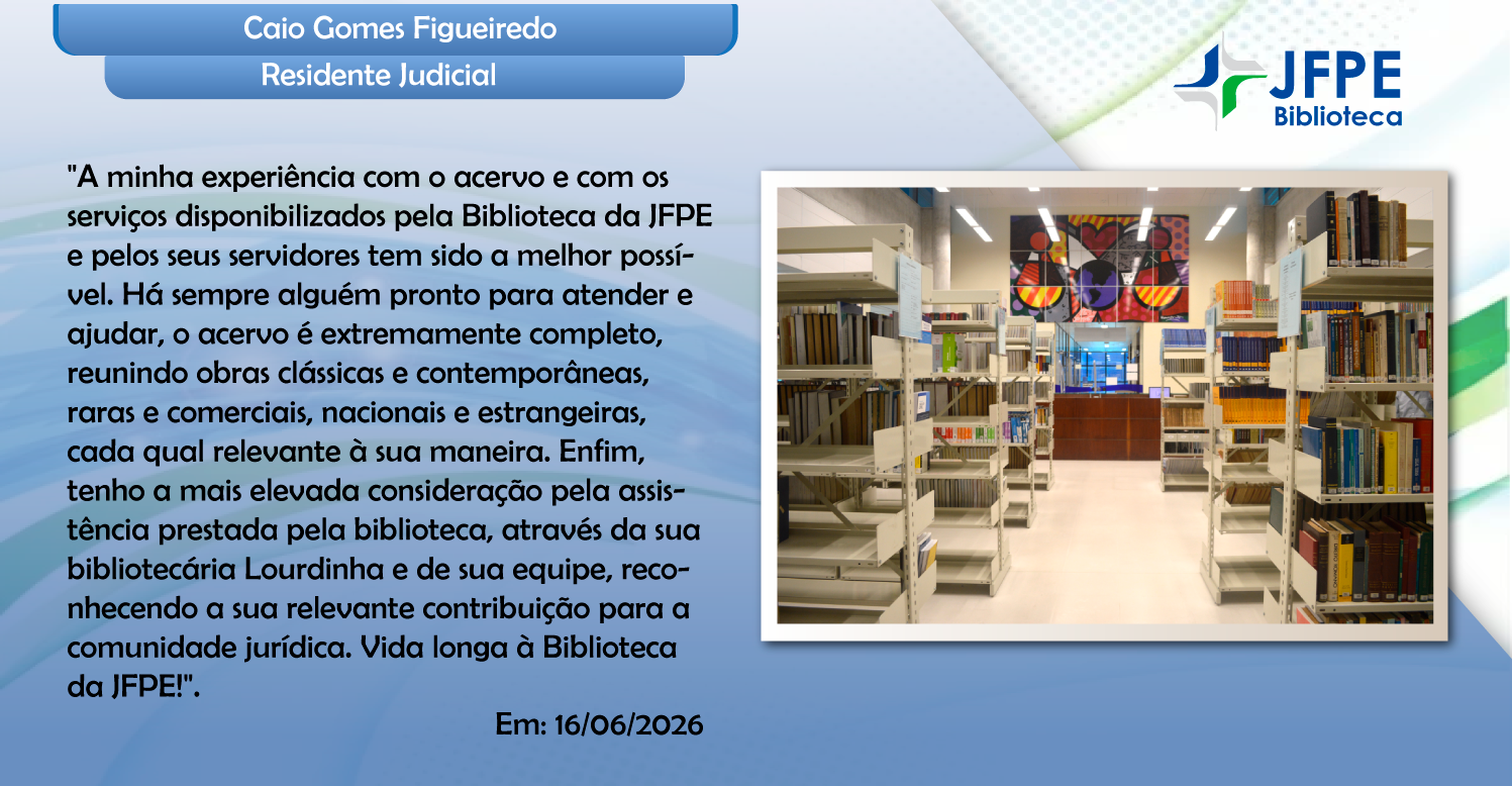 Depoimento sobre a Biblioteca de Caio Gomes Figueiredo
